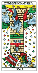 la torre invertido