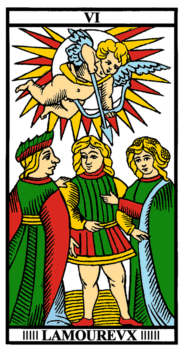 the lovers tarot card