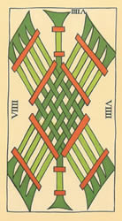 9 tarot wands reversed