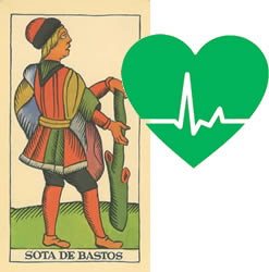 jack tarot wands health