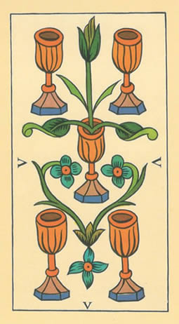 5 de copas tarot