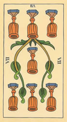 7 tarot cups reversed