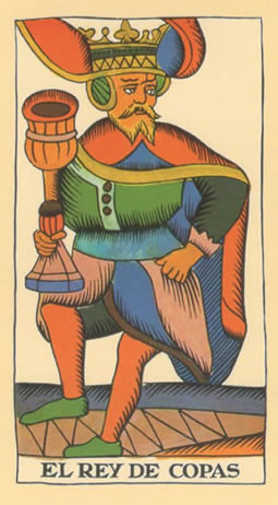 king tarot cups