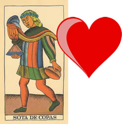 sota de copas tarot