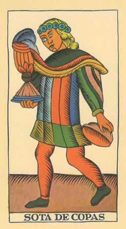 sota de copas tarot