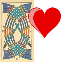 10 de espadas tarot