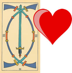 3 de espadas tarot