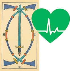3 de espadas tarot