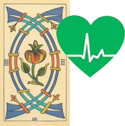 4 de espadas tarot