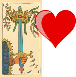 as de espadas tarot