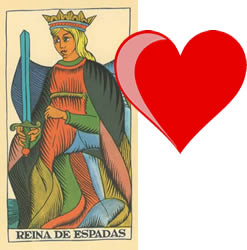 reina de espadas tarot