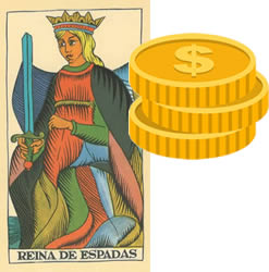 reina de espadas tarot
