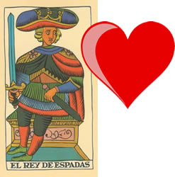 rey de espadas tarot