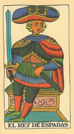 rey de espadas tarot