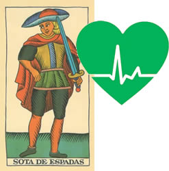 sota de espadas tarot