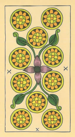 10 de oros tarot