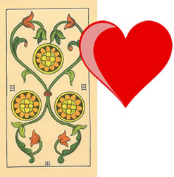 3 de oros tarot