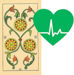 3 de oros tarot