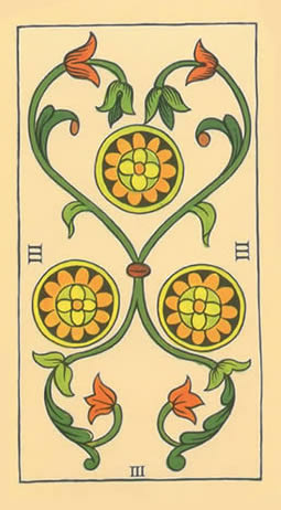 3 de oros tarot