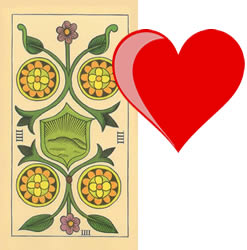 4 de oros tarot