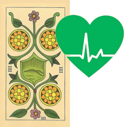 4 de oros tarot