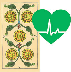 5 de oros tarot