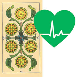 6 de oros tarot
