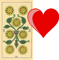 7 de oros tarot