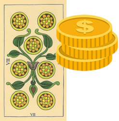 7 de oros tarot