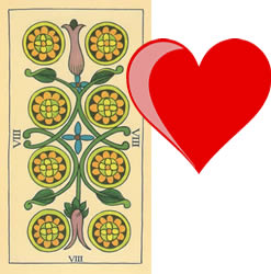 8 de oros tarot