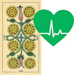 8 de oros tarot
