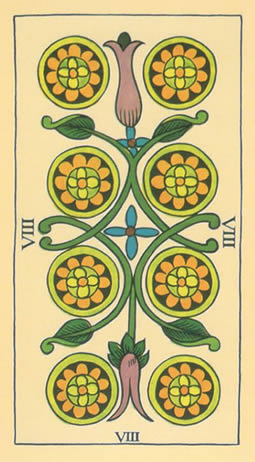 8 de oros tarot