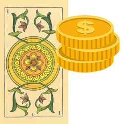 as de oros tarot