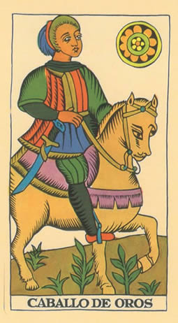 Horse Tarot Coins