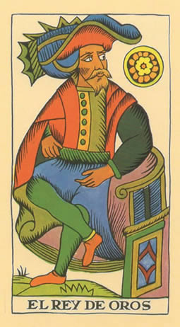 rey de oros tarot