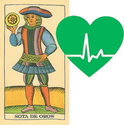 Jack Tarot Coins health