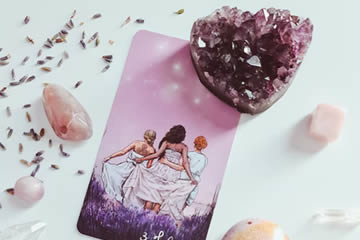 what is needed to ask the tarot for a person