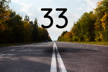 que significa el numero 33 en el camino de la vida