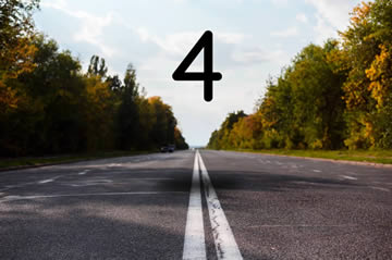 que significa el numero 4 en el camino de la vida